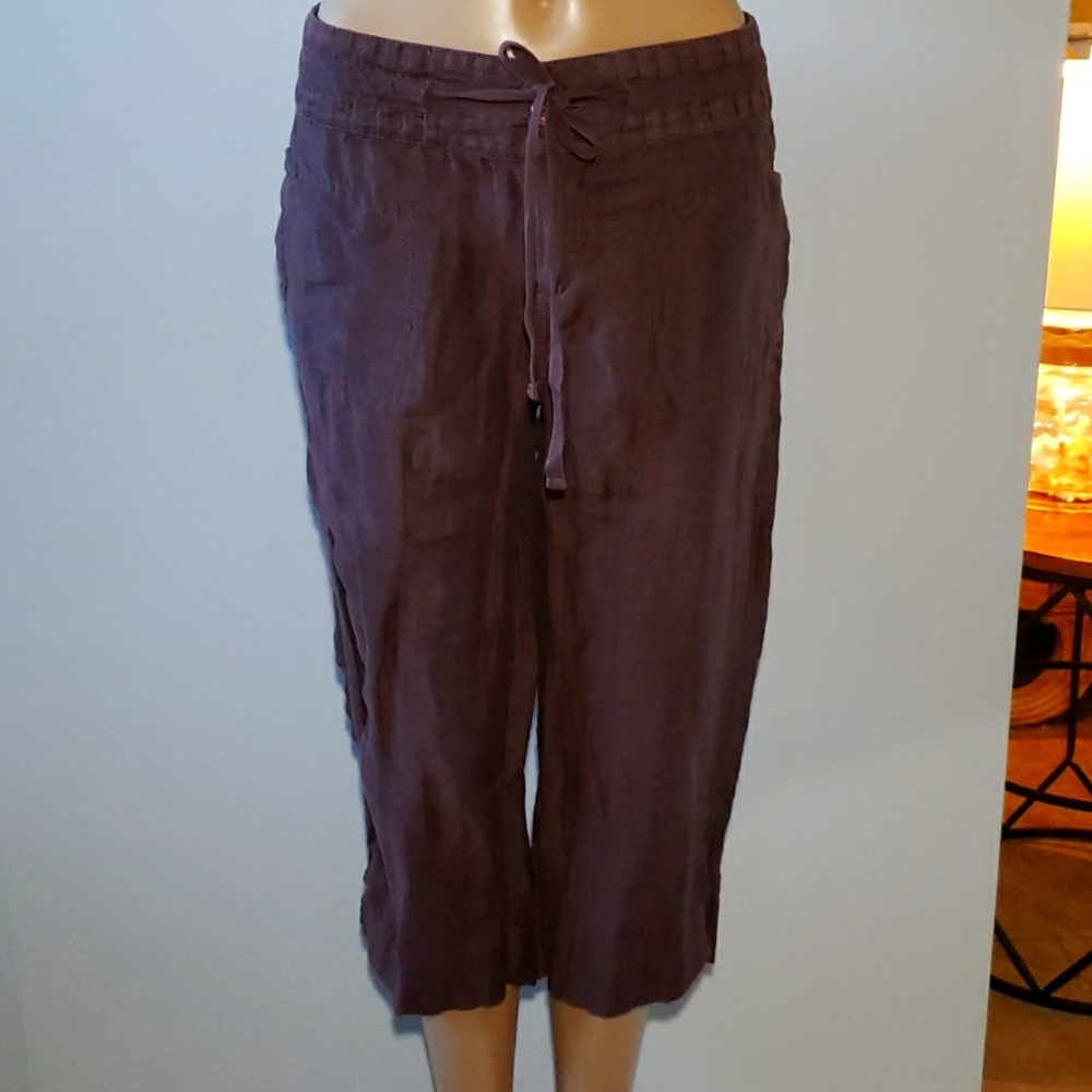 bebe Capri wide leg pants, Free Shipping